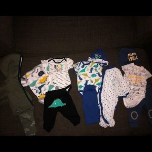 Baby 0-3 month matching sets